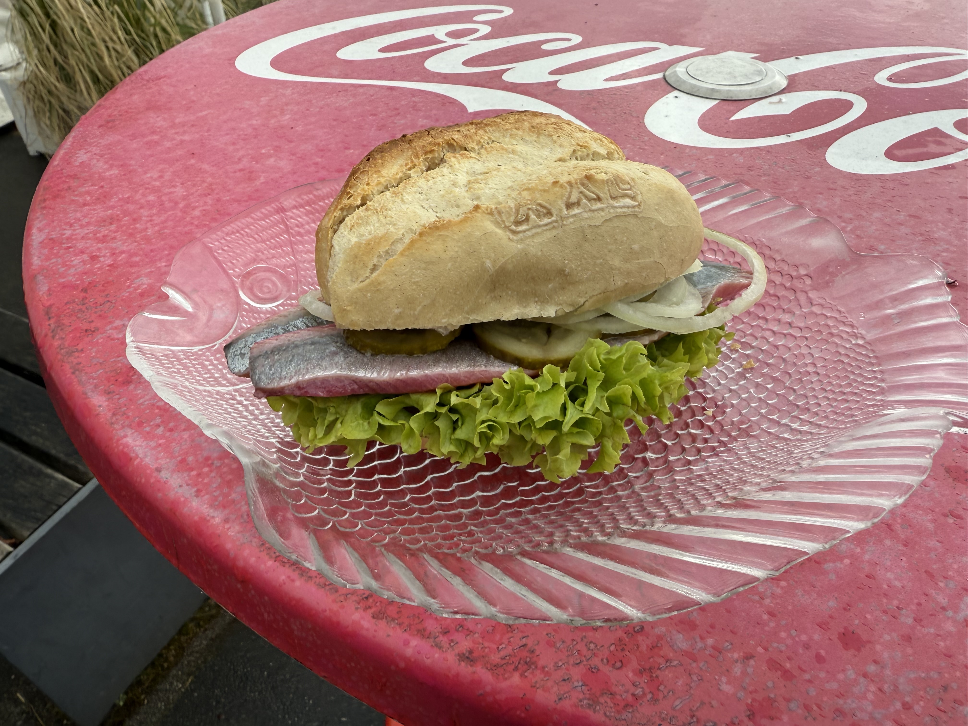 Double Matjes Brötchen